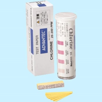 氯测试条（25-200 ppm）ADVANTEC东洋08010020